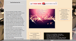 Desktop Screenshot of geschenkwensen.be